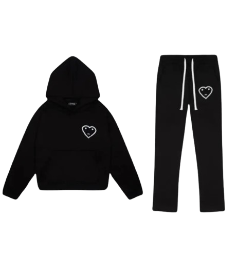 Black Carsicko Signature Tracksuit